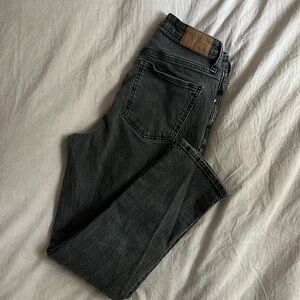 Madewell Black The Curvy Vintage Jean Straight Leg Women's Jean